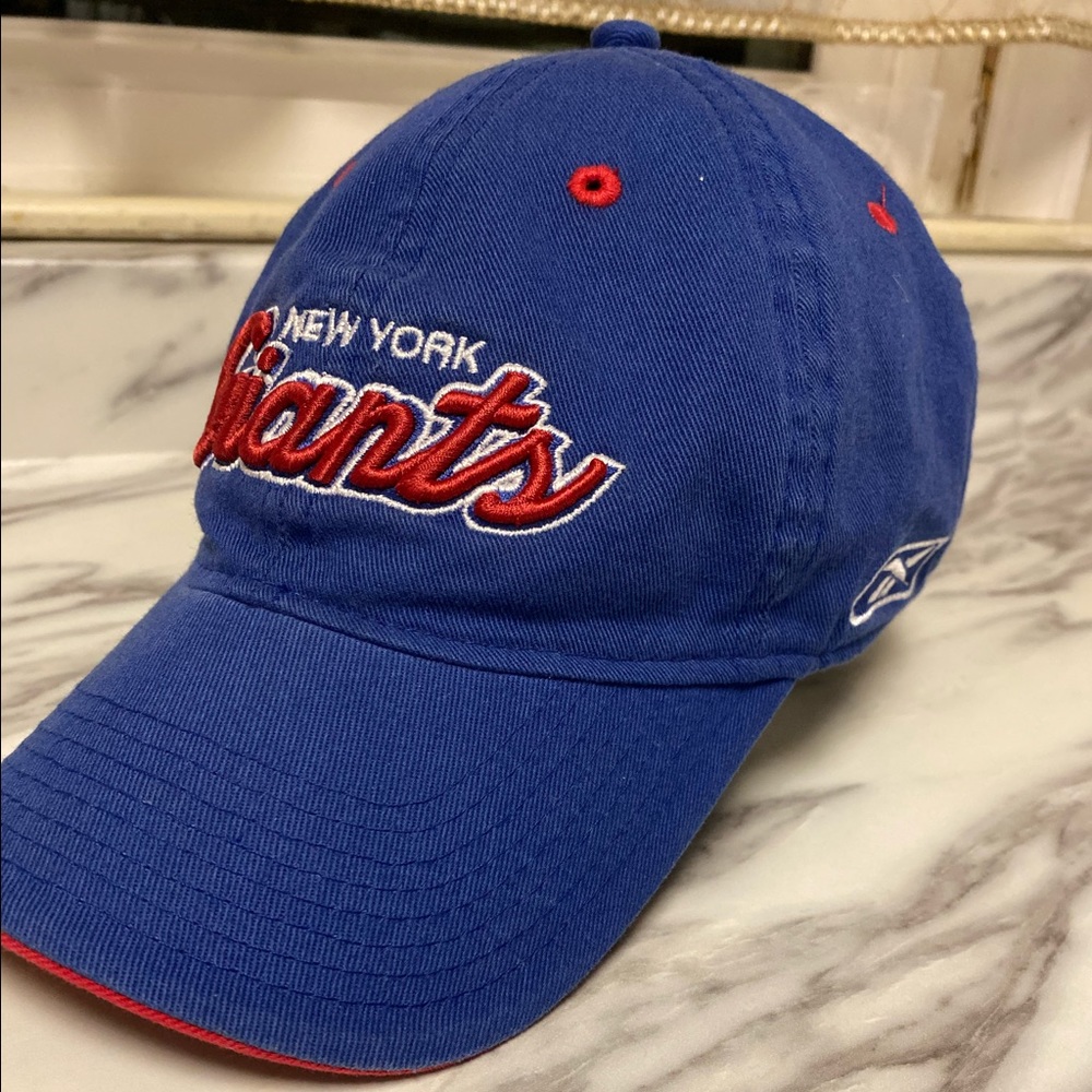 Giants Throwback Reebok Strap Cap - image 3